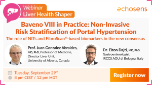 Exclusive Live Clinical Webinar | Baveno VIII in Practice: Non-Invasive Risk Stratification of Portal Hypertension | September 29 2026